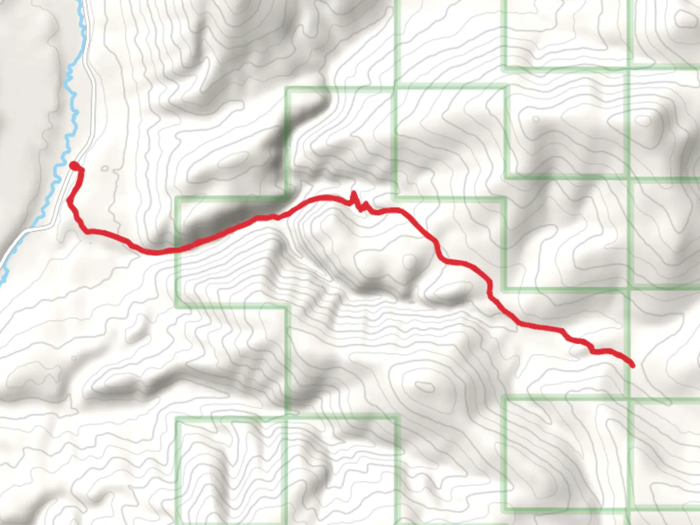 An image depicting the trail Murr Creek Trail and its surrounding area.