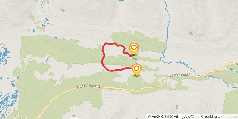 Sierra Valdivieso Circuit alt 1 Map