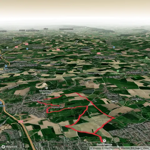 Spaubeek and Cynsberg via Eerste Hof Weg