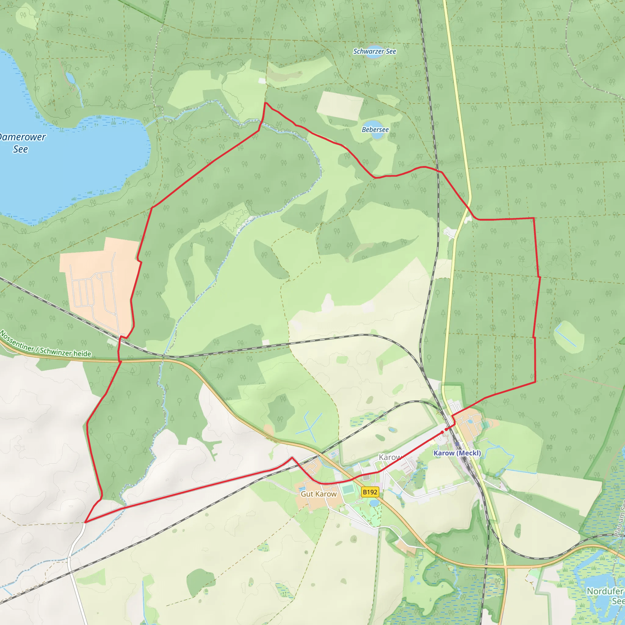 Karow Loop mobile static map