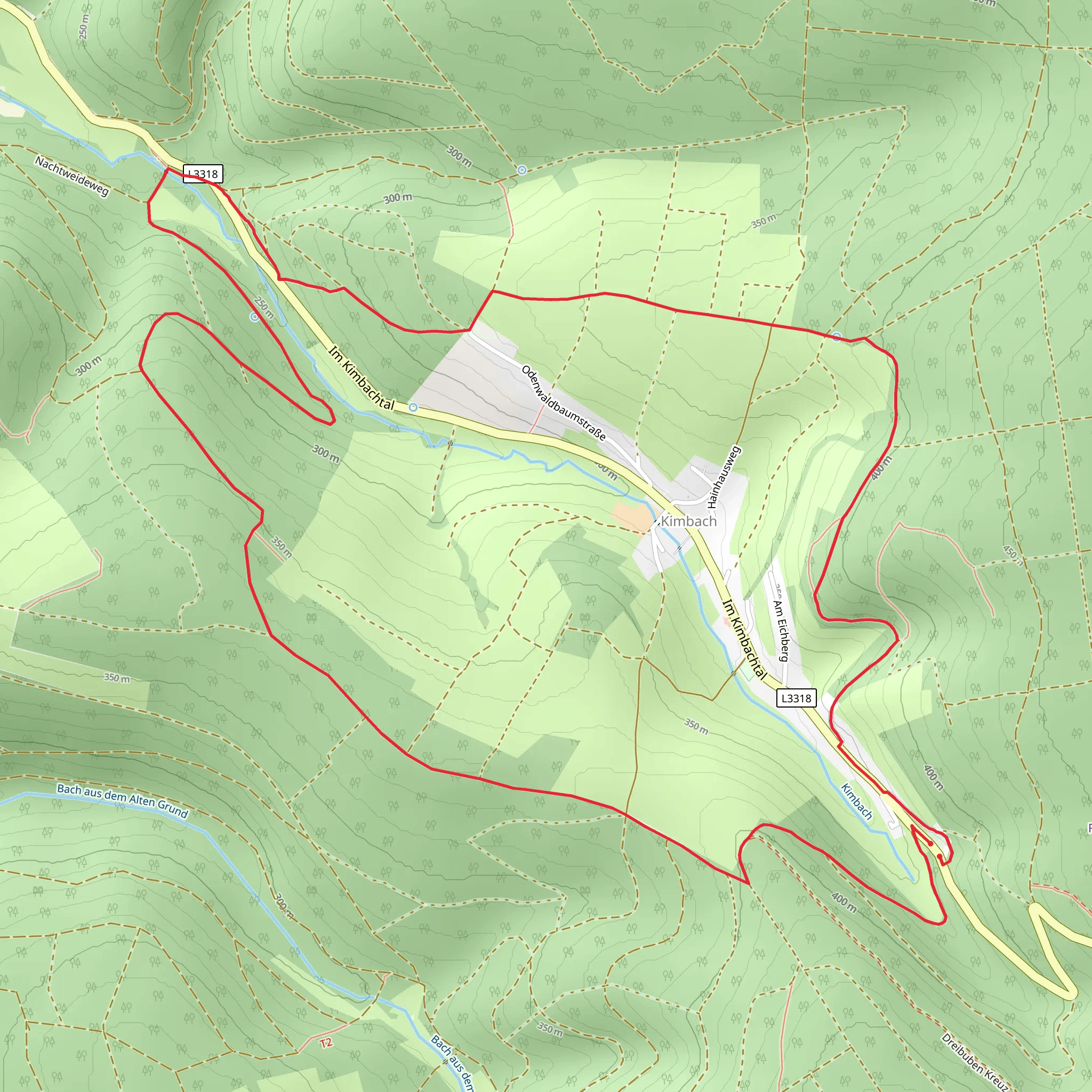 Rund um Kimbach mobile static map