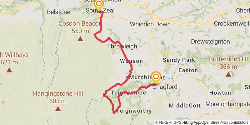 Mary Michael Pilgrims Way stage 15 Map