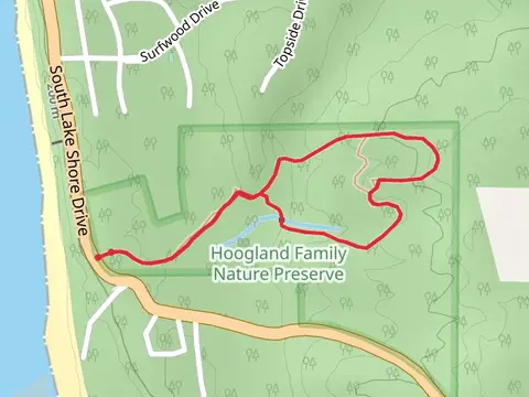 South Lake Shore Road Loop
