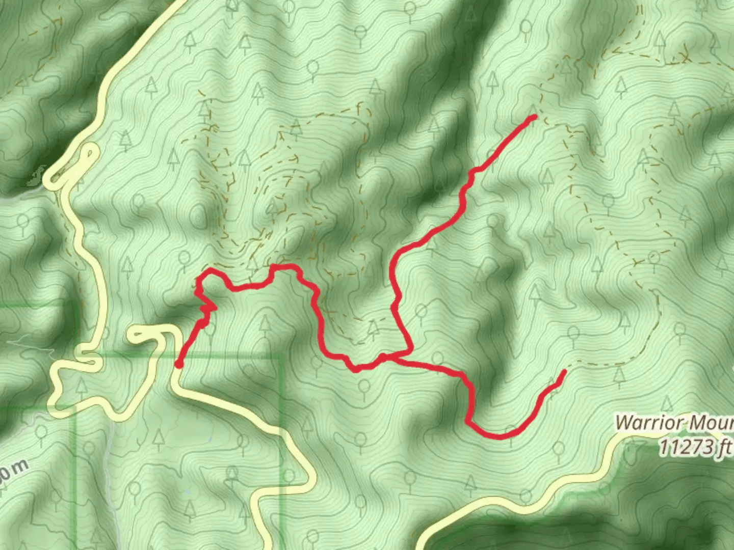 An image depicting the trail Devil’s Canyon Trail and its surrounding area.