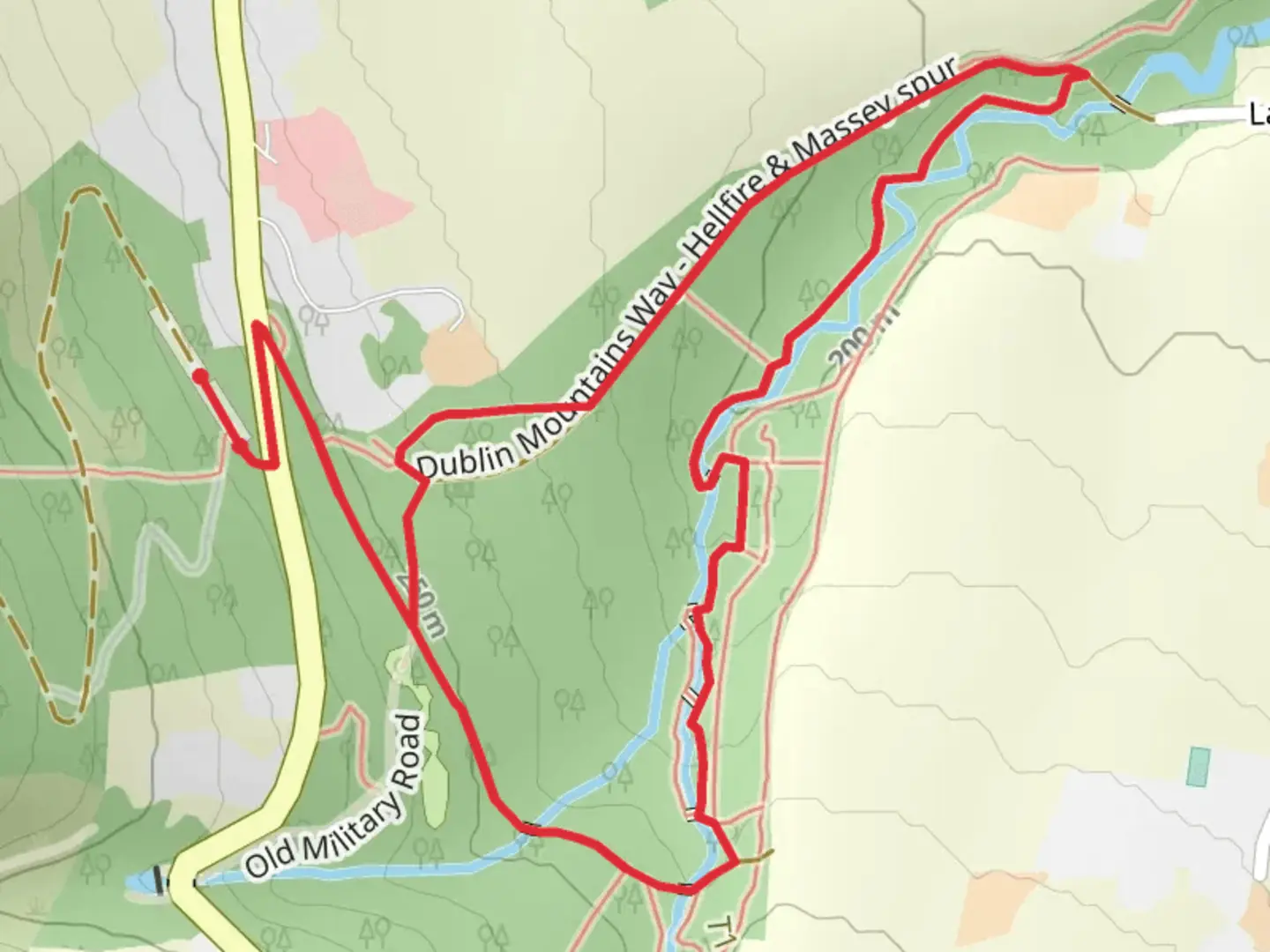 An image depicting the trail Massey's Estate - Nature Trail and its surrounding area.