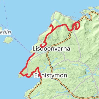 Burren Way and Cliffs of Moher 7-Day Gentle Tour (Hillwalk Tours) mobile static map