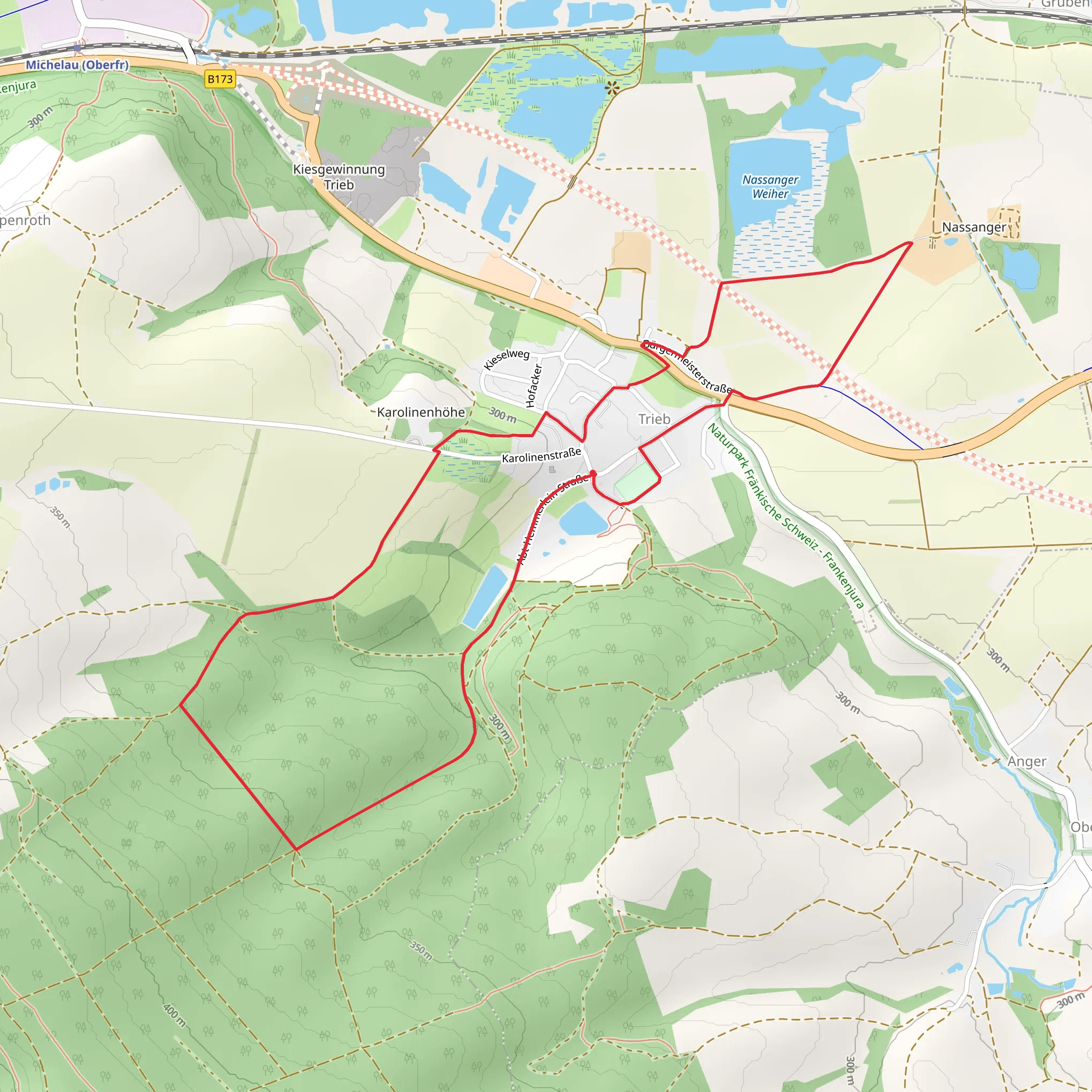 Auf Klosters Spuren mobile static map