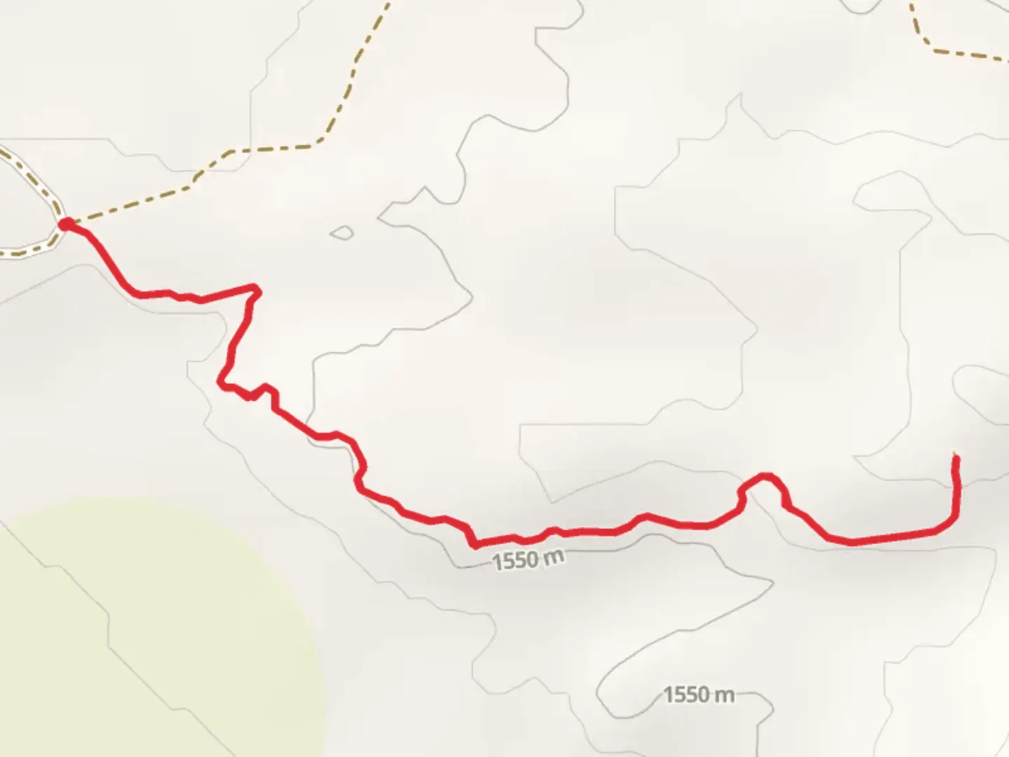 An image depicting the trail Ute Cal Ranch Road Walk and its surrounding area.