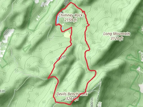 Rockcliff Lake, Long Mountain and Trout Pond Loop Trail