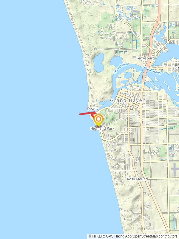 Grand Haven State Park Pierhead Walk