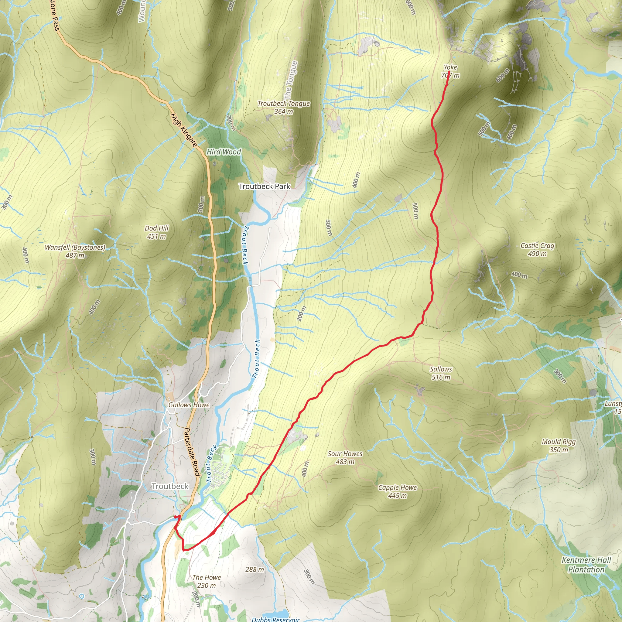 Yoke mobile static map