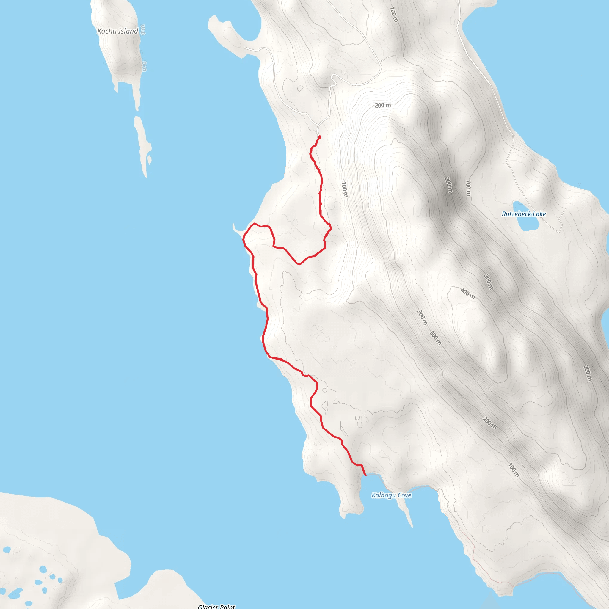 Chilkat State Park Short Walk mobile static map
