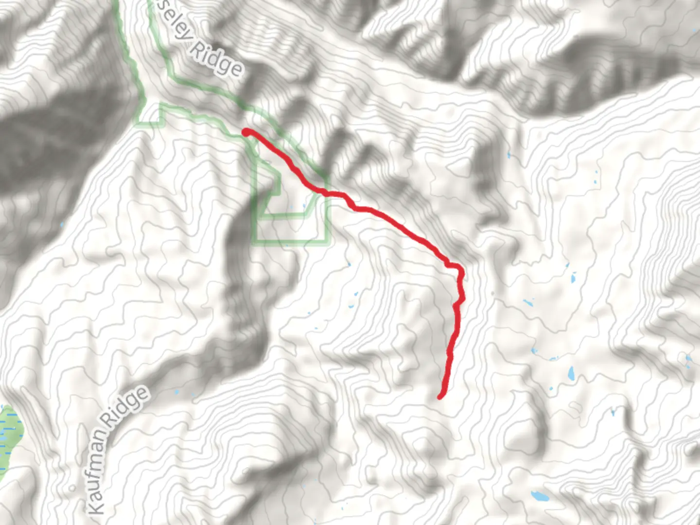 An image depicting the trail Little Robinson Trail and its surrounding area.