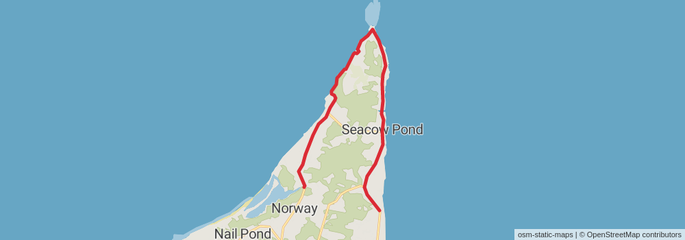 The Island Walk - Prince Edward Island stage 11 Map
