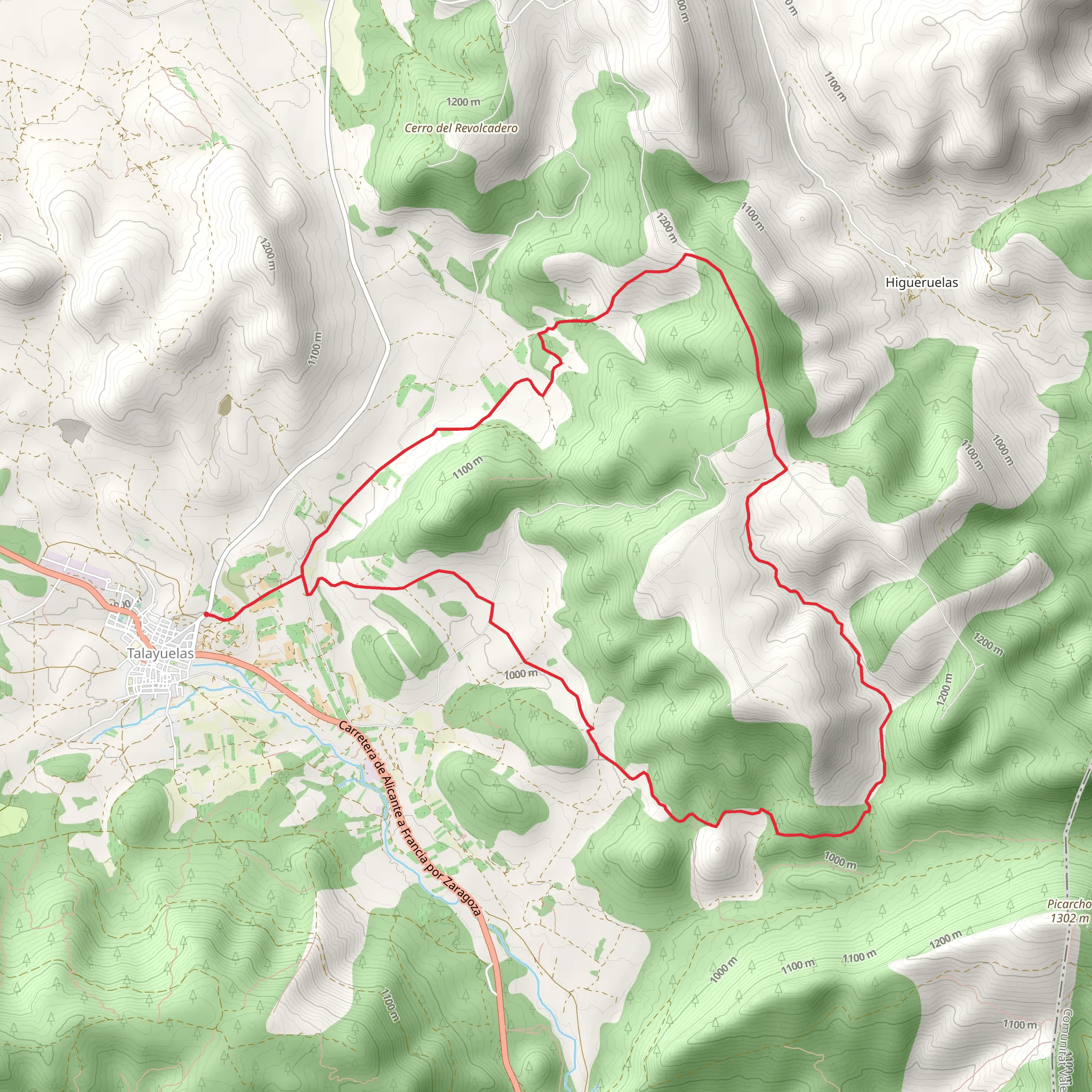Los Altos Trail PR CU 19 mobile static map