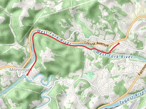 West Fork Rail Trail