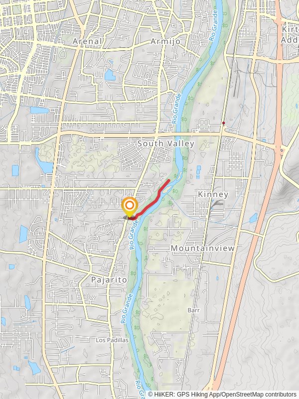 Durand Open Space Walk mobile static map
