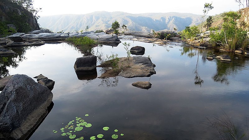 An image depicting the trail Girringun National Park and its surrounding area.