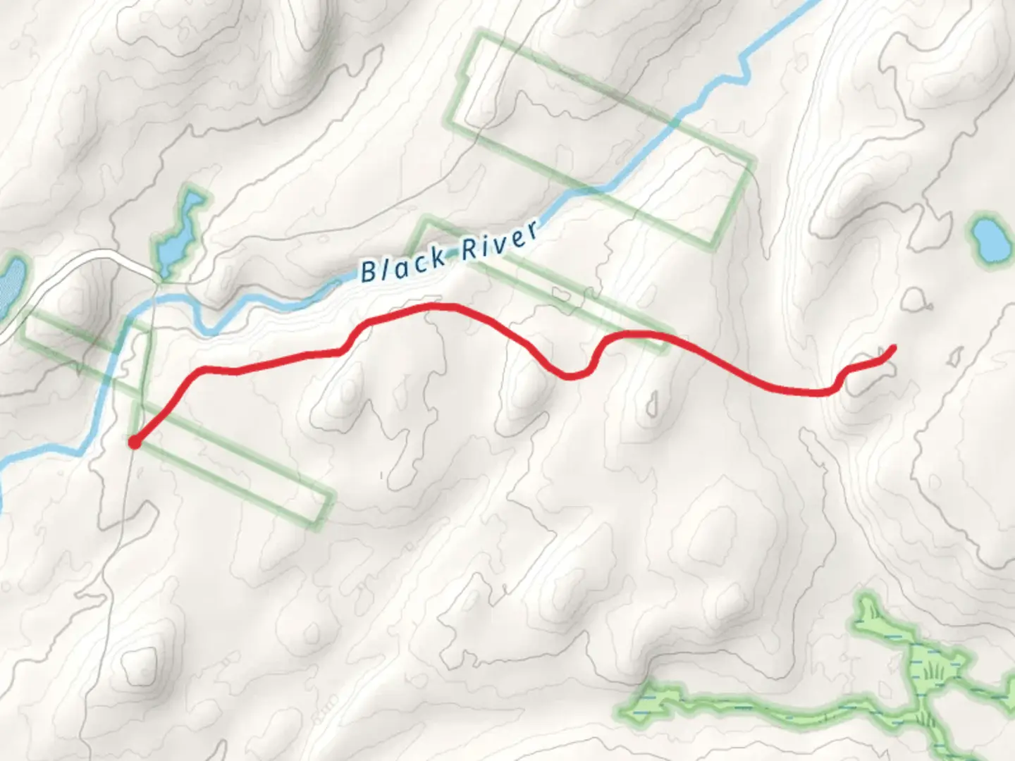 An image depicting the trail Twin Lakes Trail and its surrounding area.
