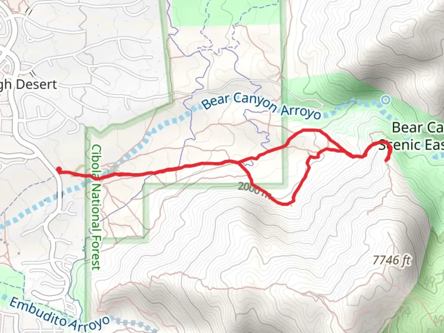 An image depicting the trail Michael Emery Trail and its surrounding area.