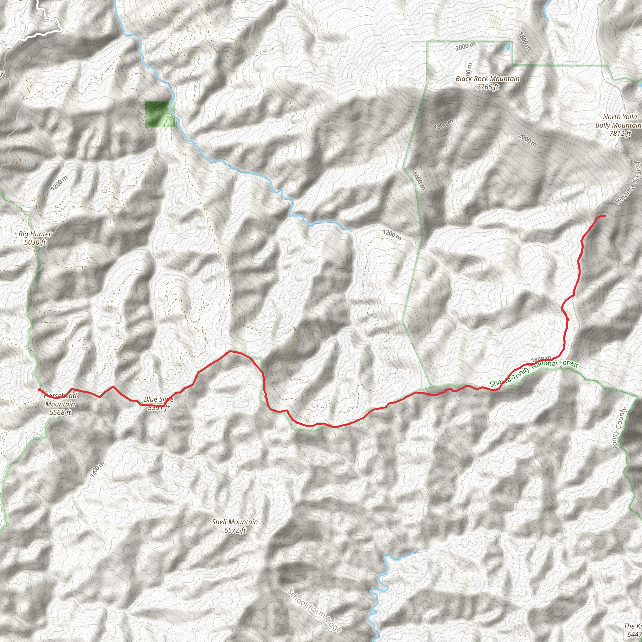 Chicago Camp Trail mobile static map
