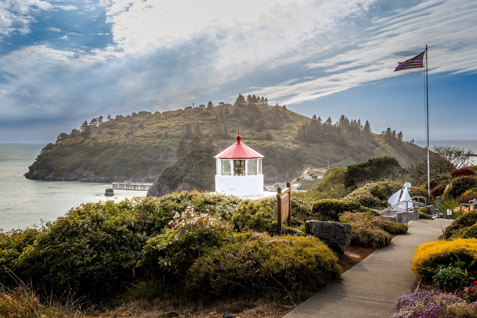 An image depicting the trail Trinidad Head Trail and its surrounding area.