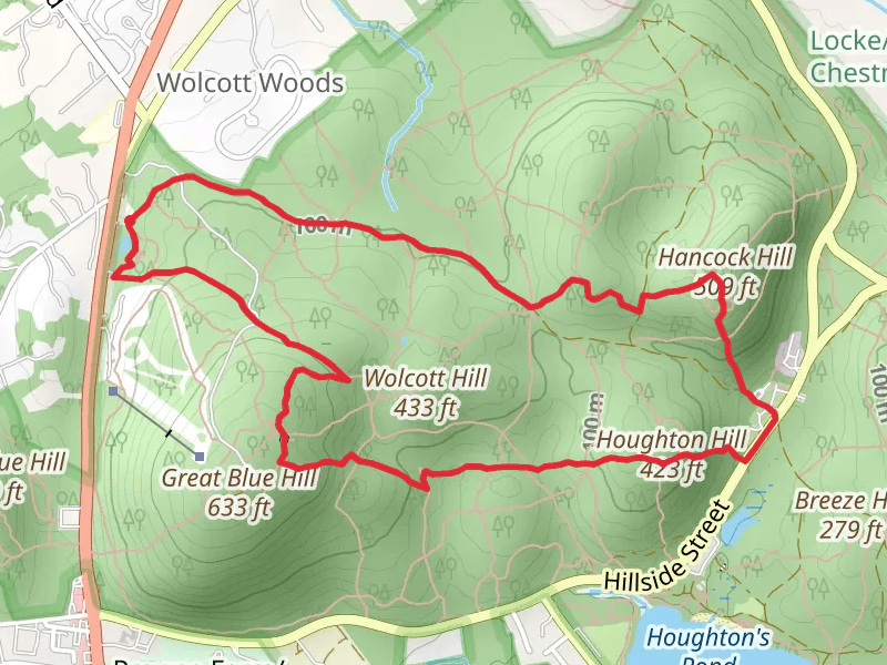 Hemenway Hill and Hancock Hill Loop via Skyline Trail