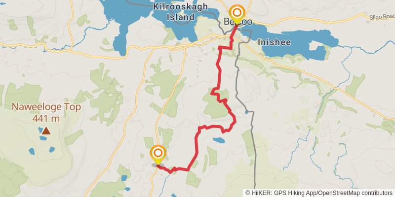Cavan Way stage 2 Map