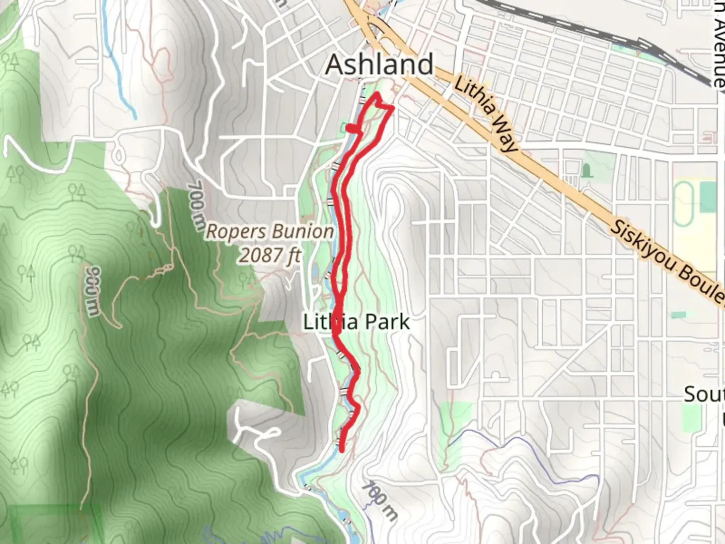 An image depicting the trail Meyer Memorial Lake Loop and its surrounding area.