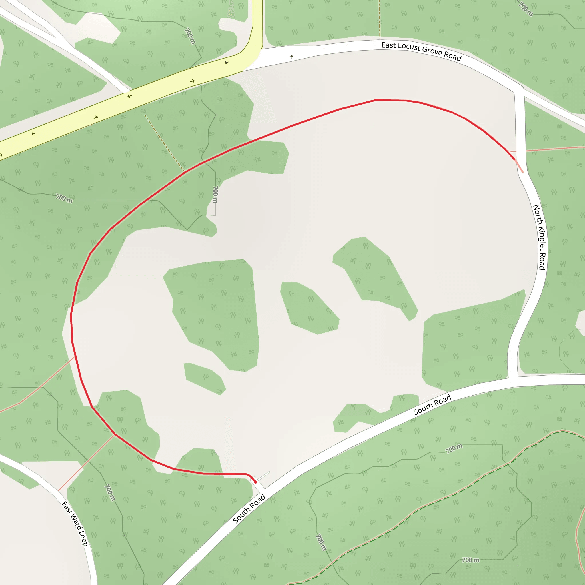 Crossover Road mobile static map