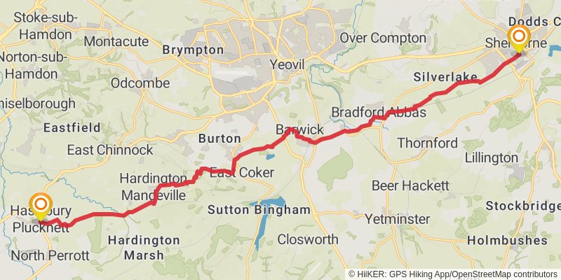 Orange Way stage 10 Map