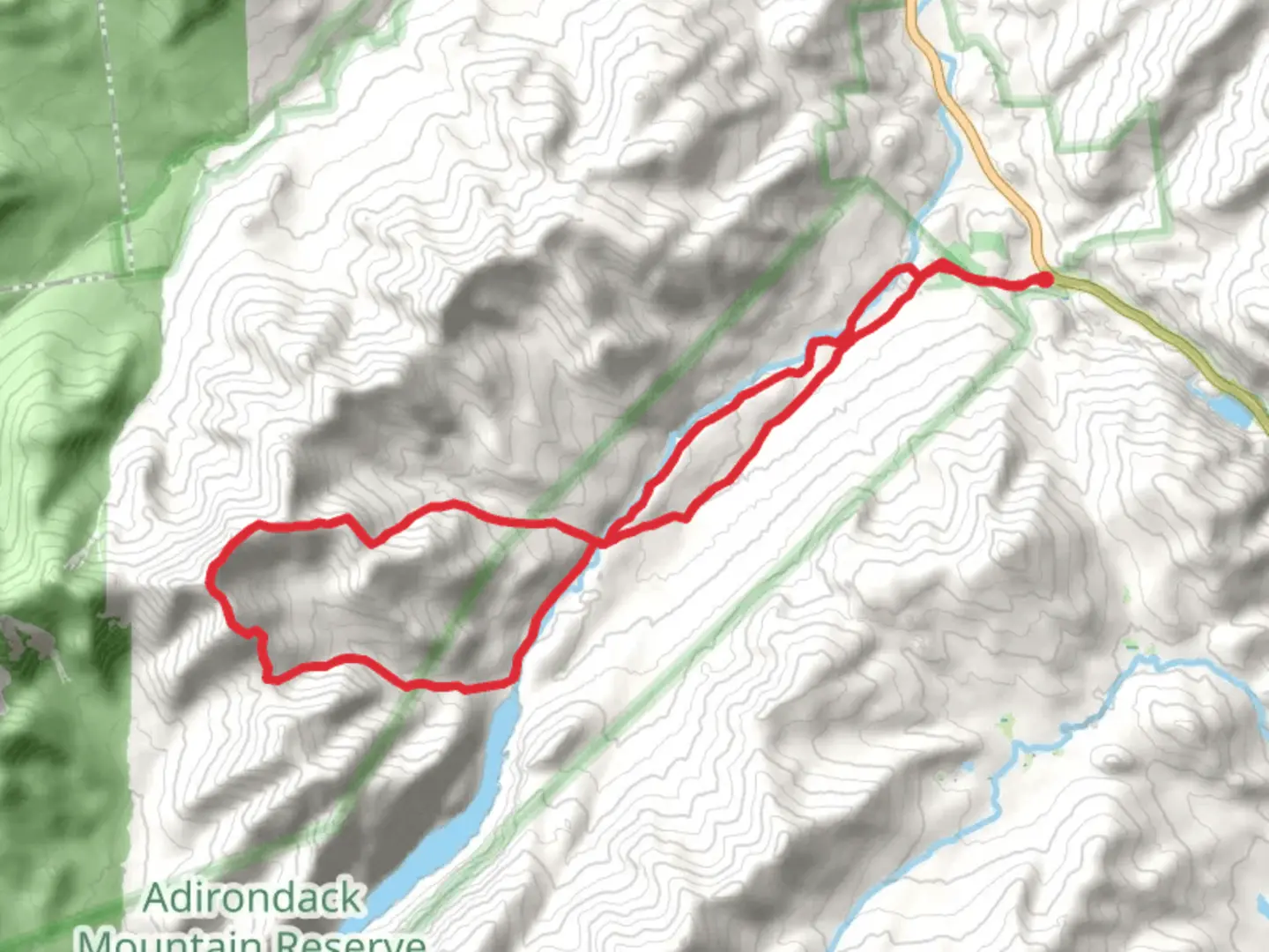An image depicting the trail Pyramid Peak and Gothics Loop via East-West River Trail and its surrounding area.