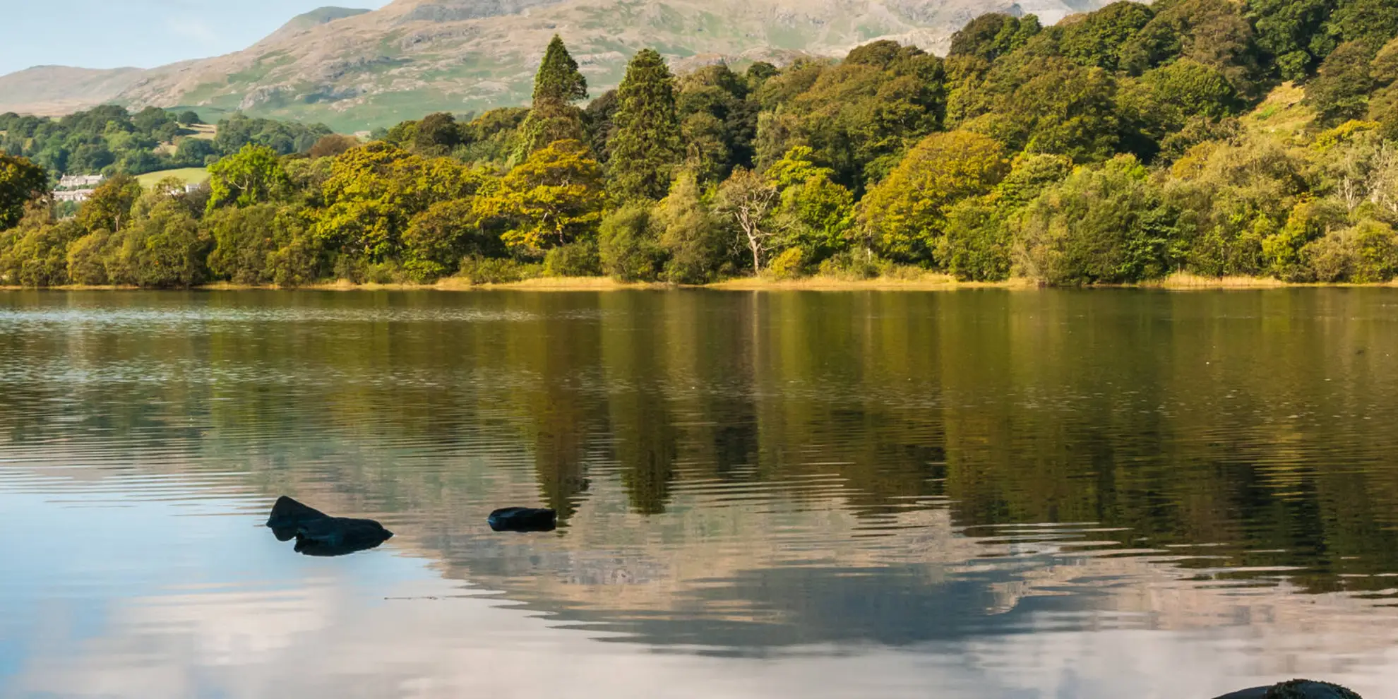 An image depicting the trail Wetherlam Loop via Birk Fell Man and its surrounding area.