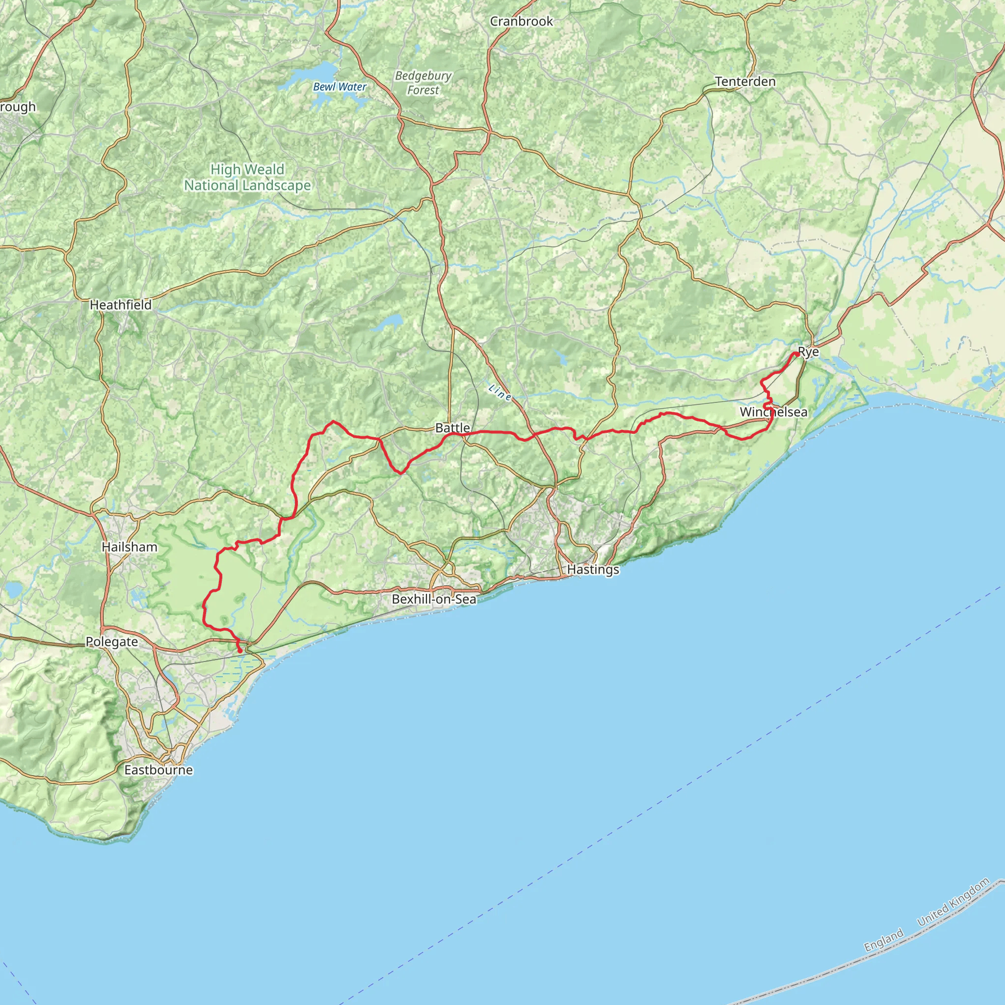 1066 Country Walk mobile static map