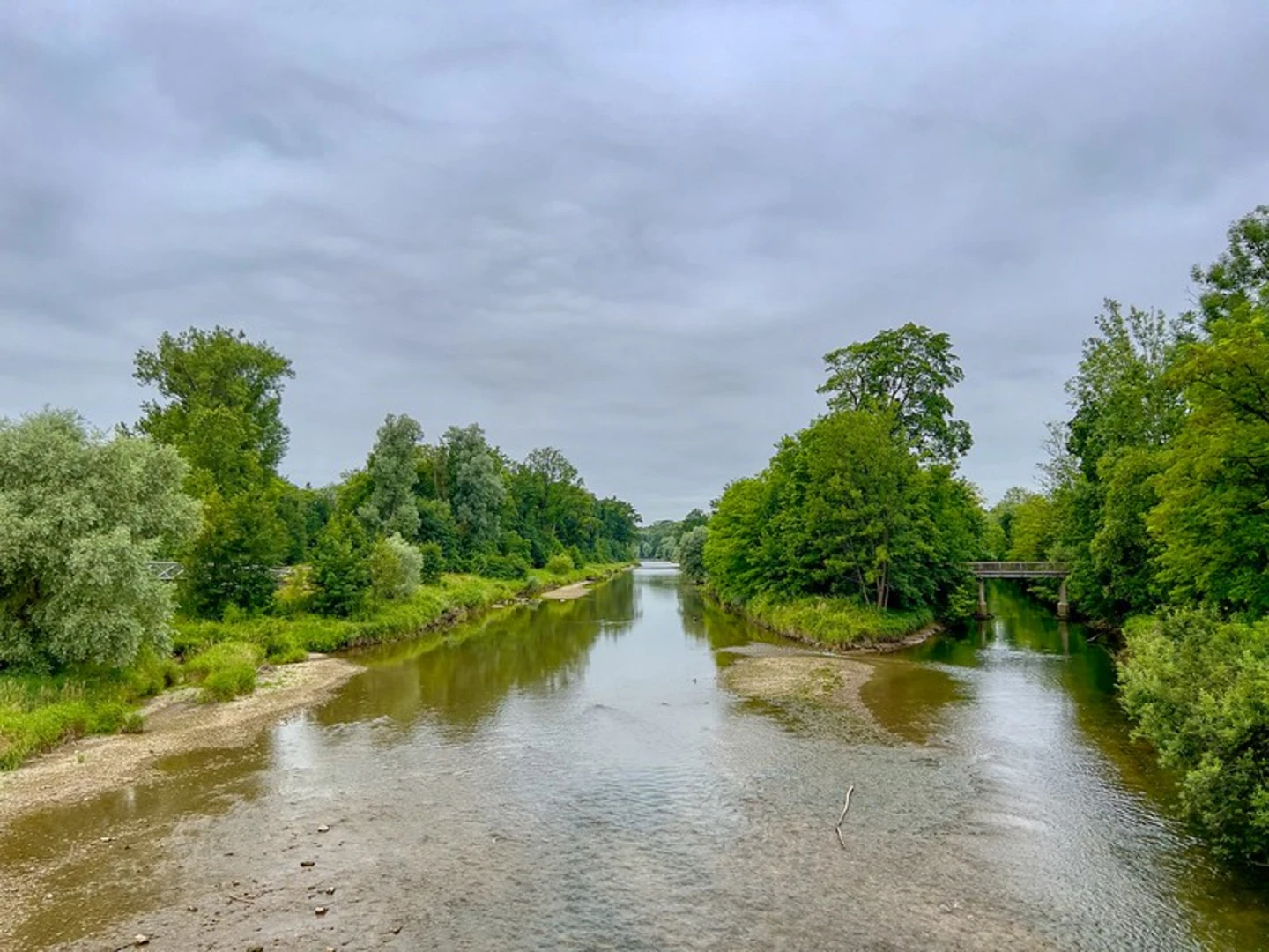 An image depicting the trail Mangfall and Oberwoehr Loop and its surrounding area.