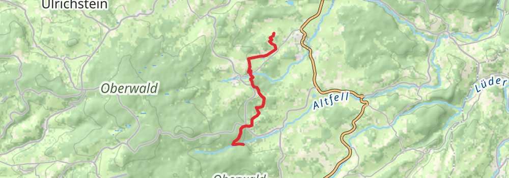 Vulkanring Vogelsberg stage 4 Map