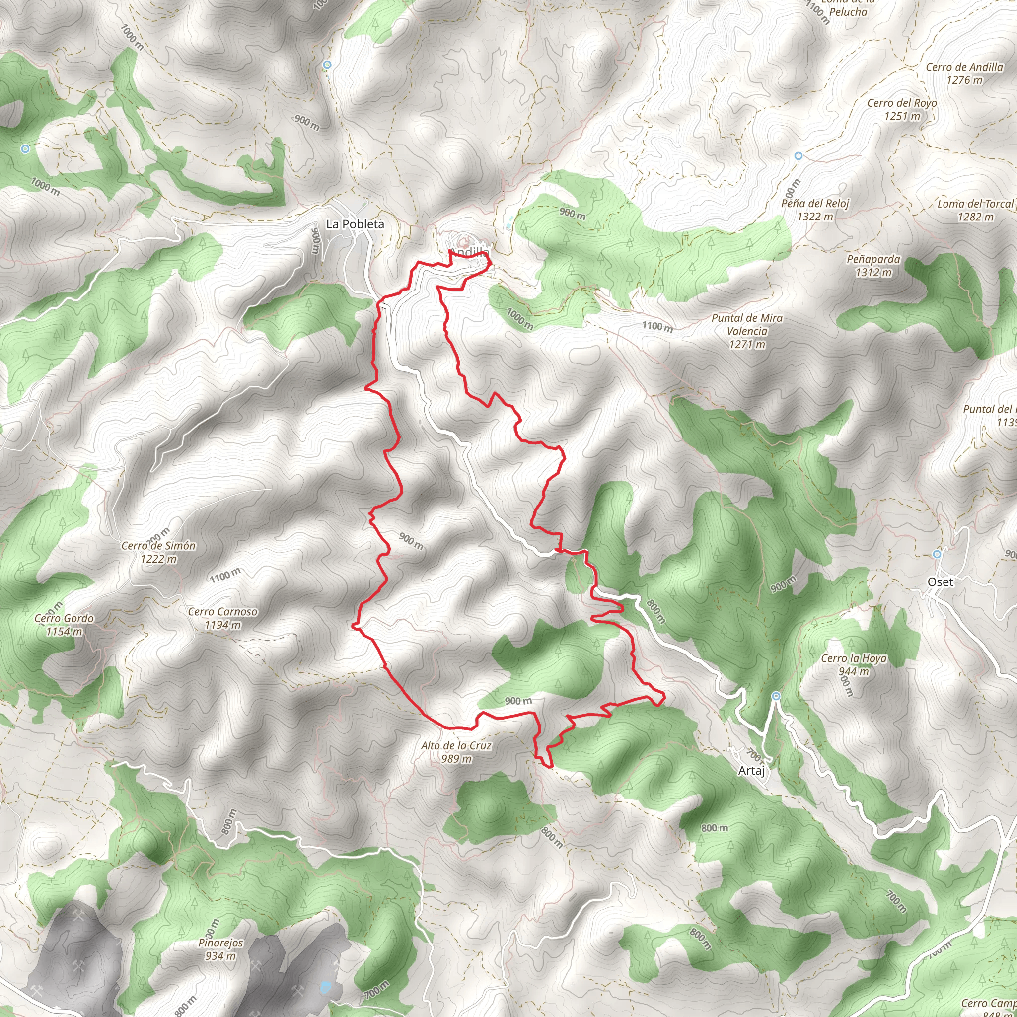 Barony of Andilla PR CV 424 mobile static map