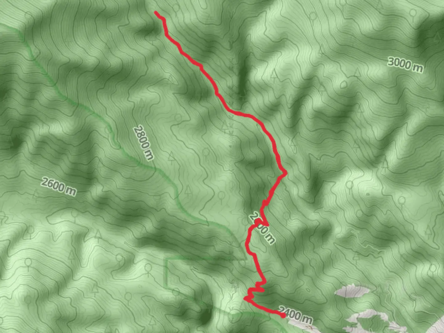 An image depicting the trail Bulwark Ridge and Miller Fork Trail and its surrounding area.