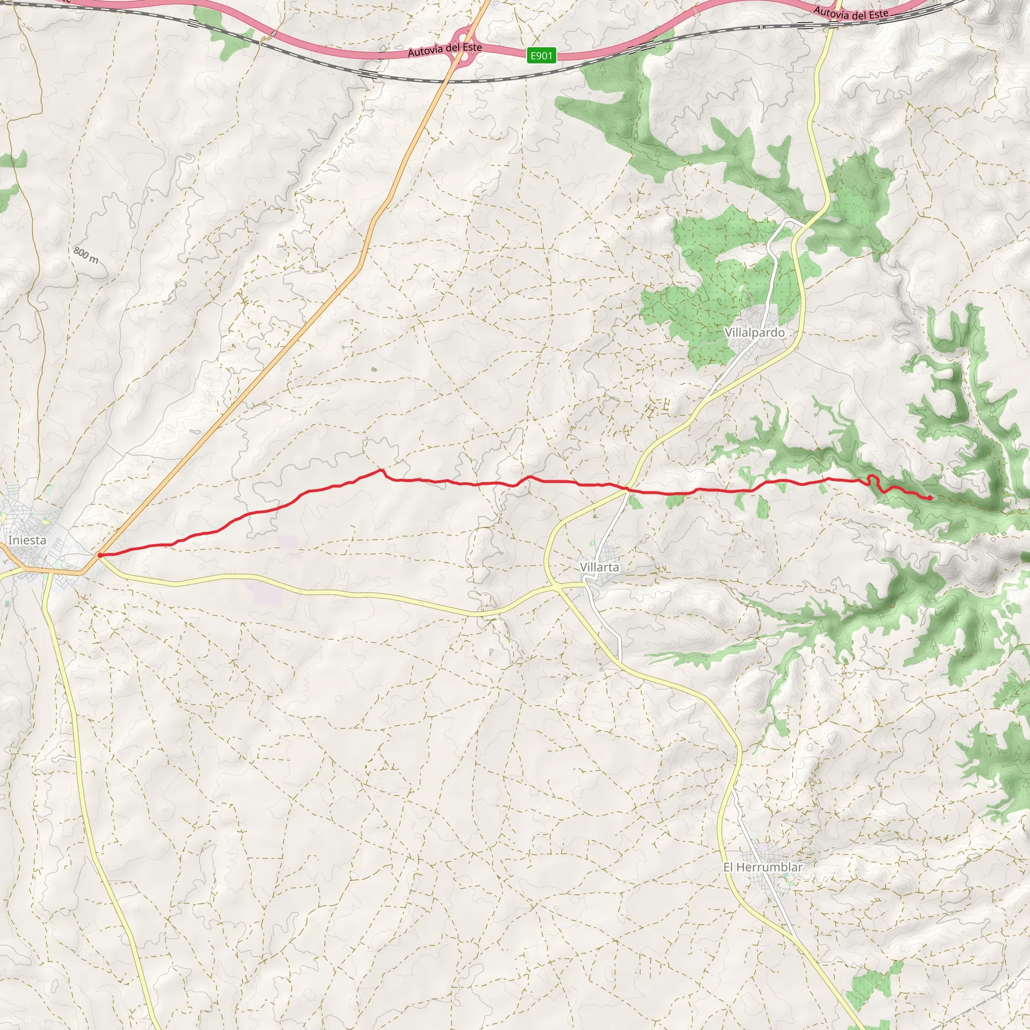Pilgrim's Way PR CU 74 mobile static map