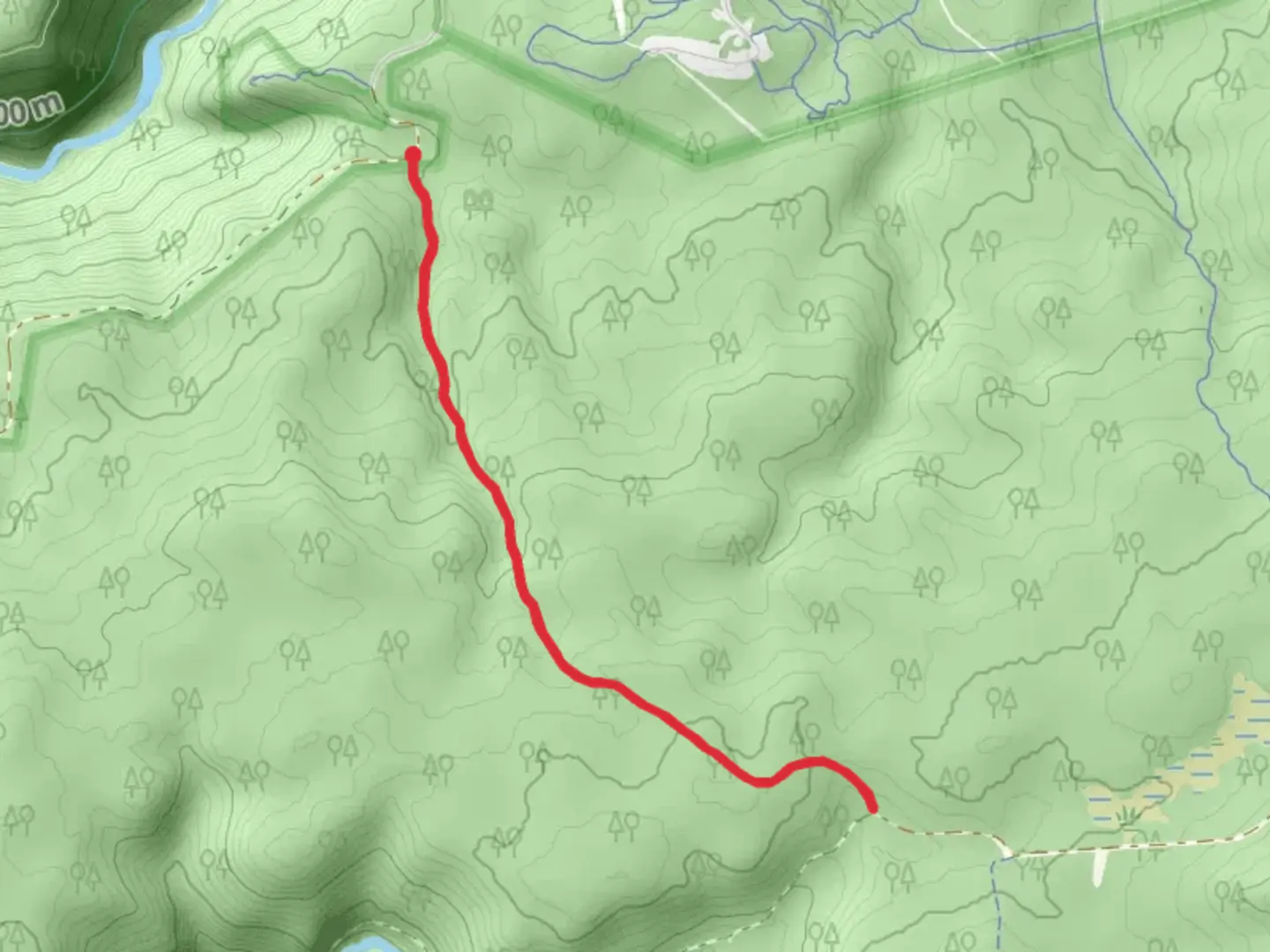 An image depicting the trail Lindy Run Trail and its surrounding area.