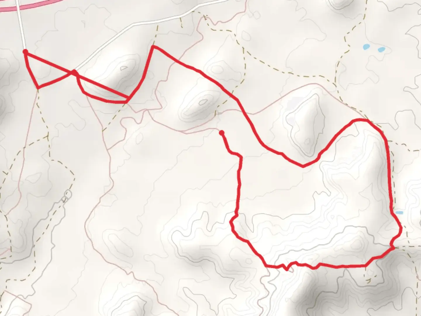 An image depicting the trail Rabbit Valley Trail Loop - 4 and 5 and its surrounding area.