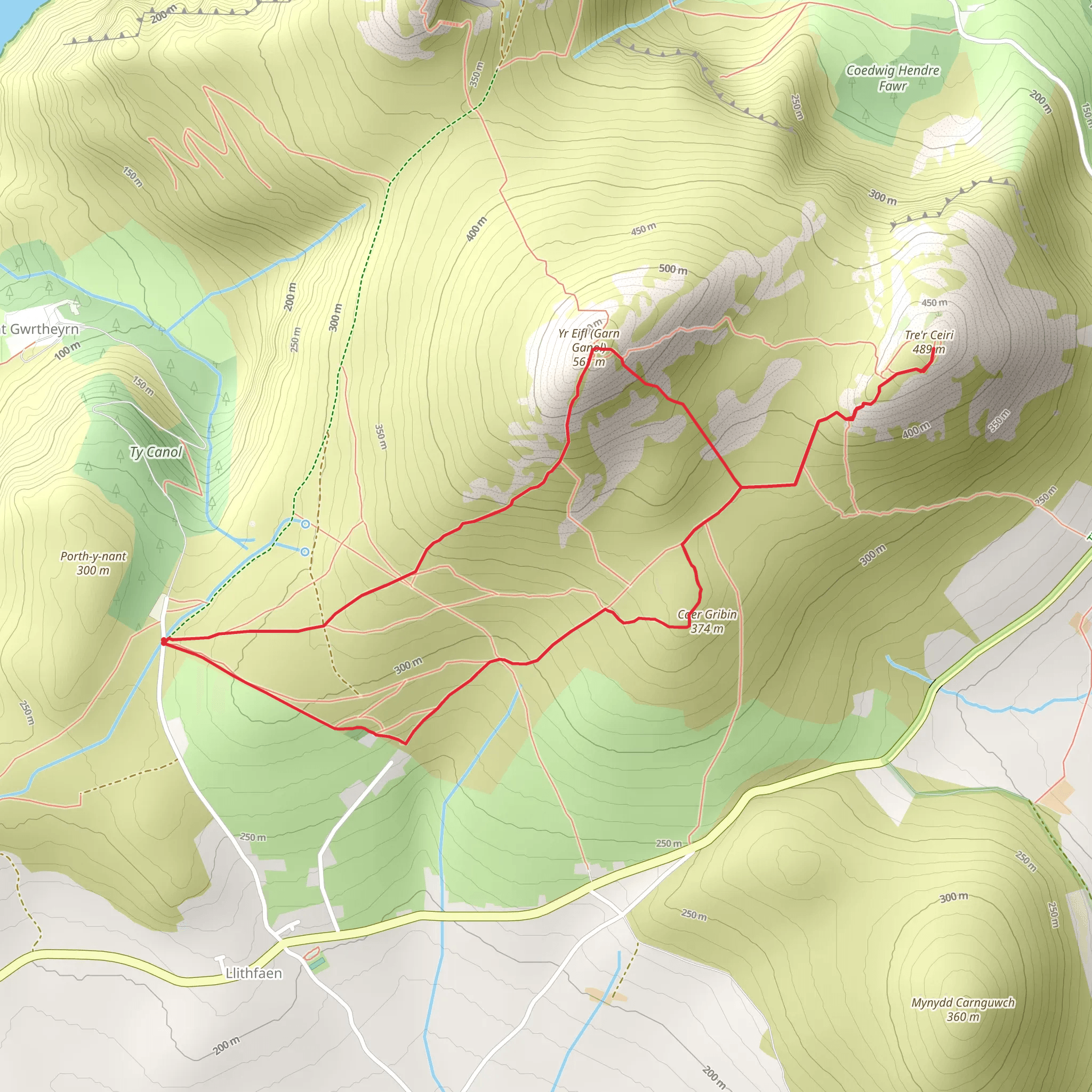 The Rivals - Yr Eifl mobile static map