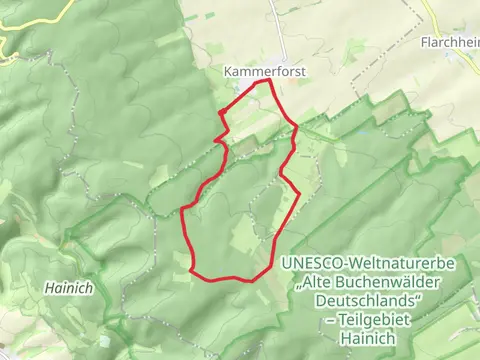 Betteleichenweg and Saugraben Weg