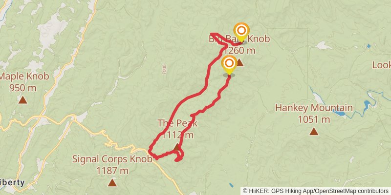 Wild Oak Loop alt 1 Map