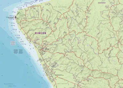 Purple Lizard Maps Purple Lizard Maps - Puerto Rico  on HiiKER