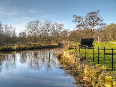 Carr Mill Bridge and Sankey Valley Park Walk