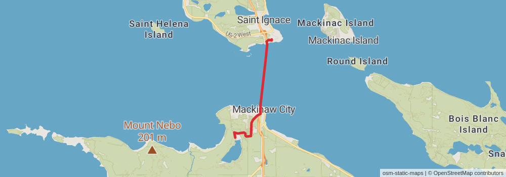 American Perimeter Trail - North Country Primary stage 78 Map
