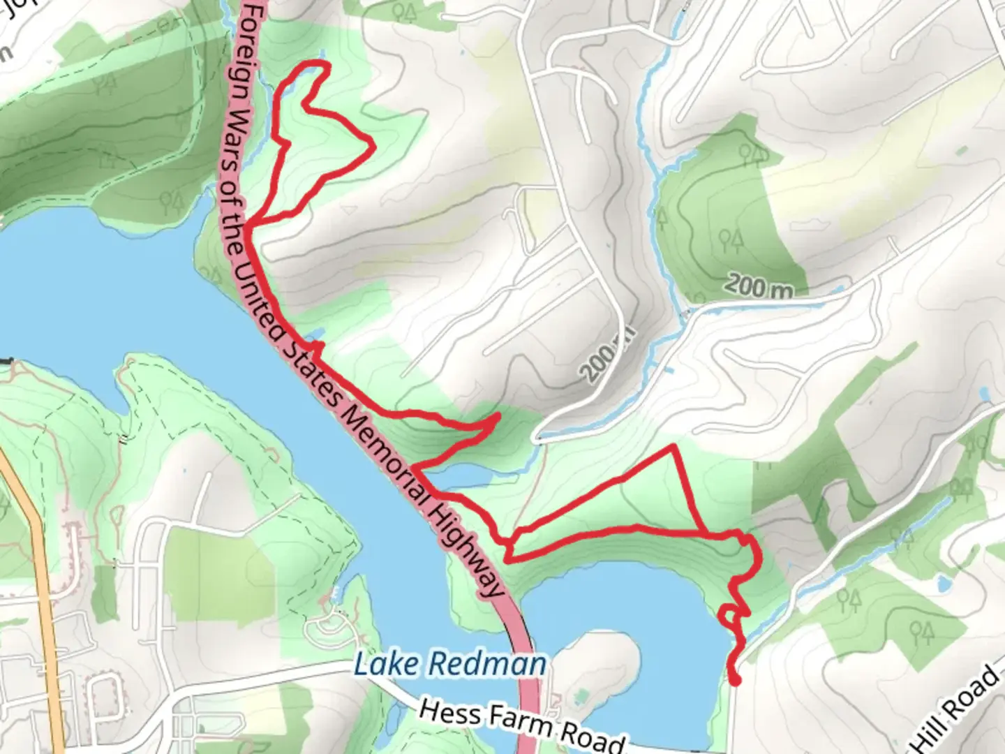 An image depicting the trail East Branch Codorus Creek Loop and its surrounding area.