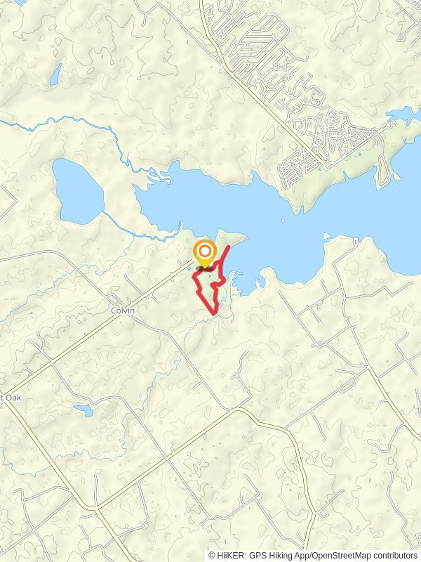 Lake Somerville State Park - Nails Creek Unit Loop