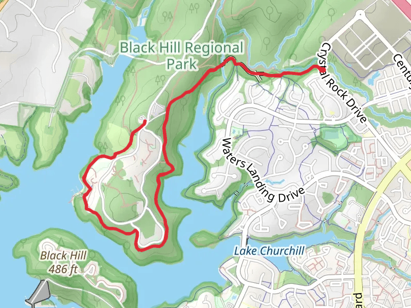 Crystal Rock and Black Hill Trail